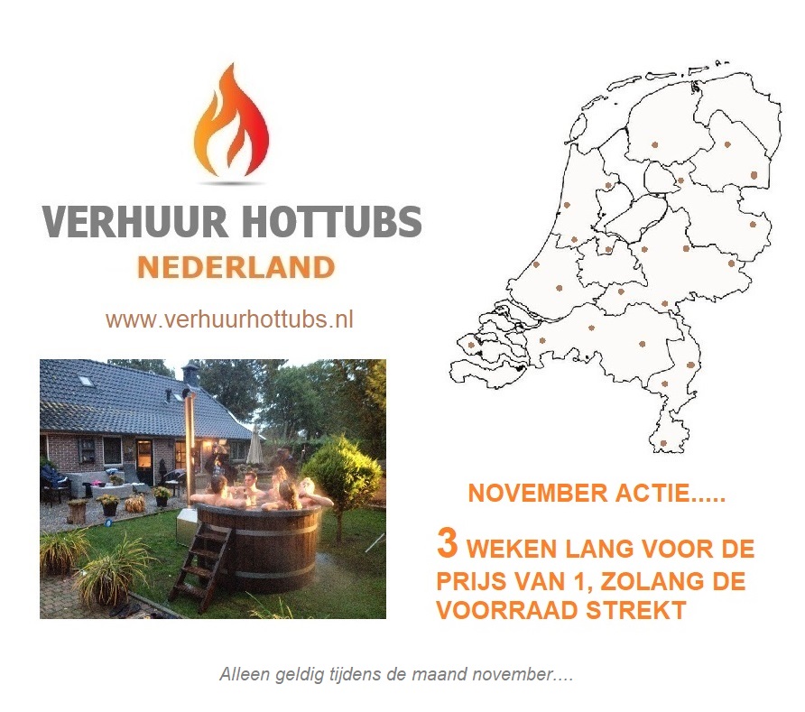 3 weken hottub huren voor prijs van 1
